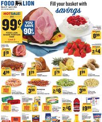 Food Lion Weekly Ad 27th March – 2nd April 2024 page 1 thumbnail