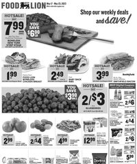 Food Lion Weekly Ad Sale 17th – 23rd May 2023 page 1 thumbnail