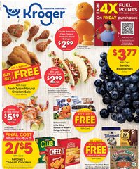 Kroger Weekly Ad 10th – 16th April 2024 page 1 thumbnail