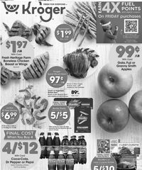 Kroger Weekly Ad 6th – 12th December 2023 page 1 thumbnail