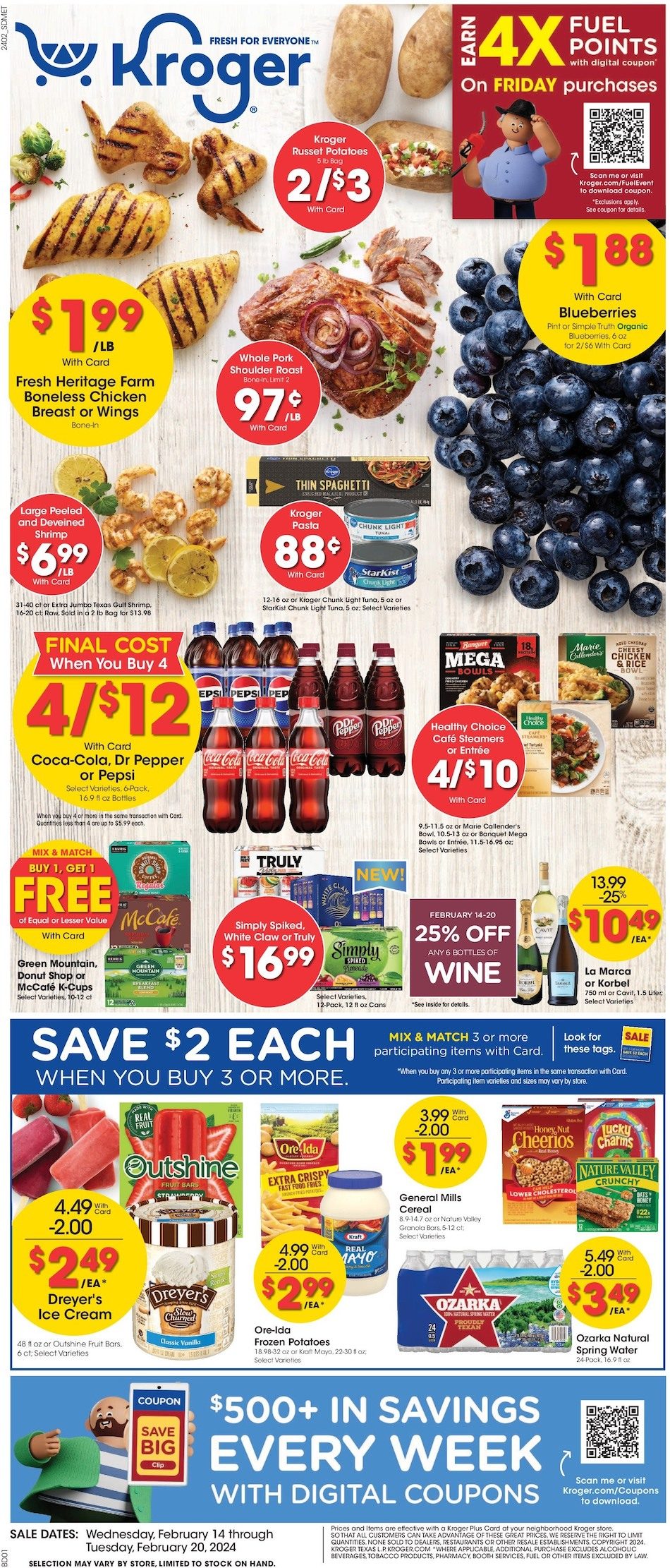 Kroger Sale 14th – 20th February 2024 Page 1