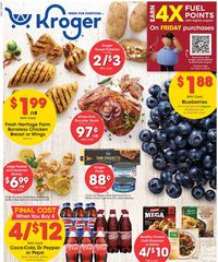 Kroger Sale 14th – 20th February 2024 page 1 thumbnail