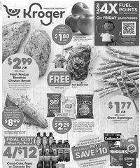 Kroger Weekly Ad 28th February – 5th March 2024 page 1 thumbnail