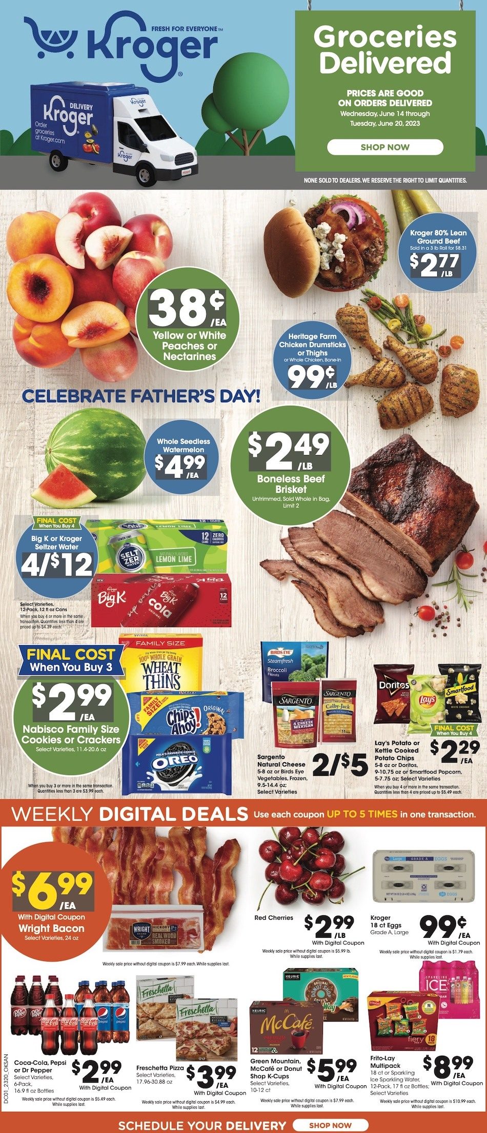 Kroger Weekly Ad 14th – 20th June 2023 Page 1