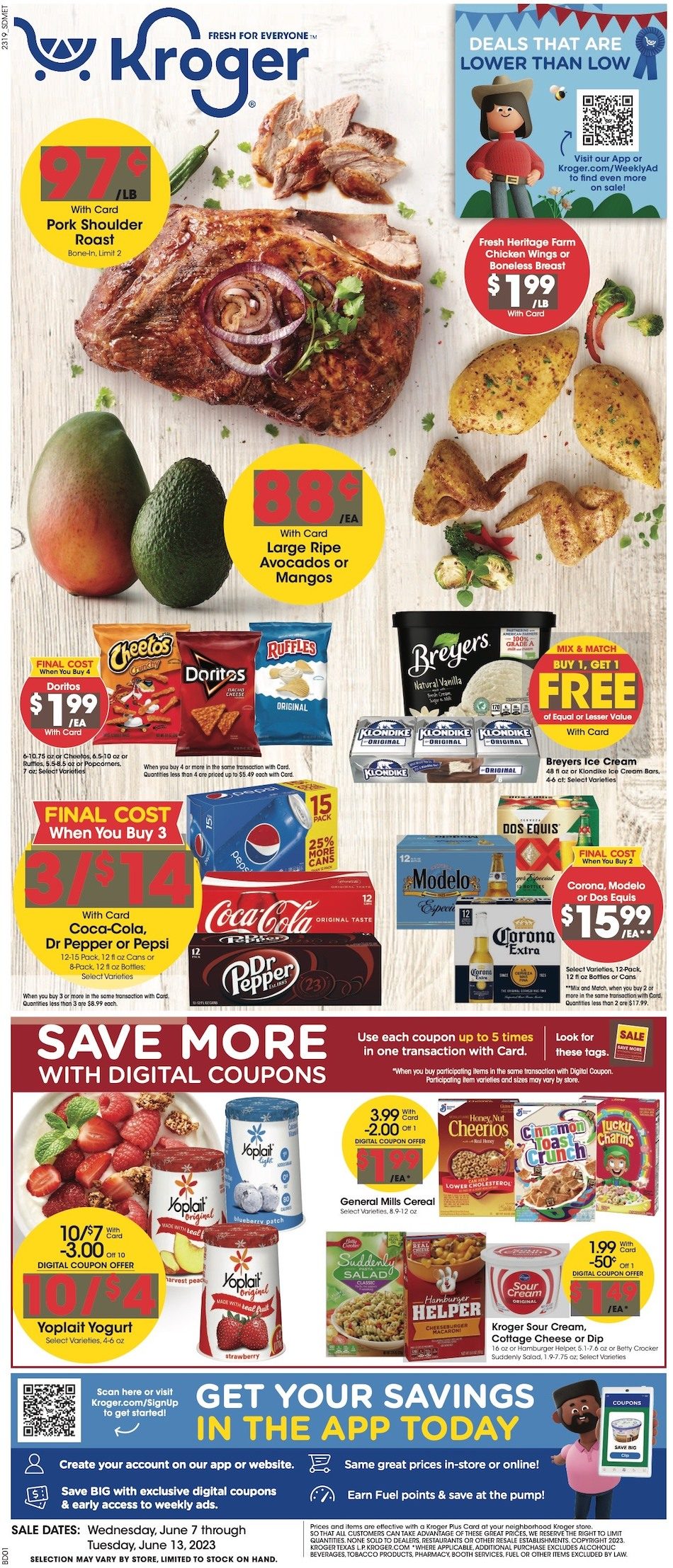 Kroger Weekly Ad 7th – 13th June 2023 Page 1