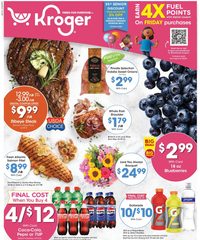 Kroger Weekly Ad 8th – 14th May 2024 page 1 thumbnail