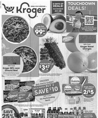 Kroger Weekly Ad 24th – 28th November 2023 page 1 thumbnail