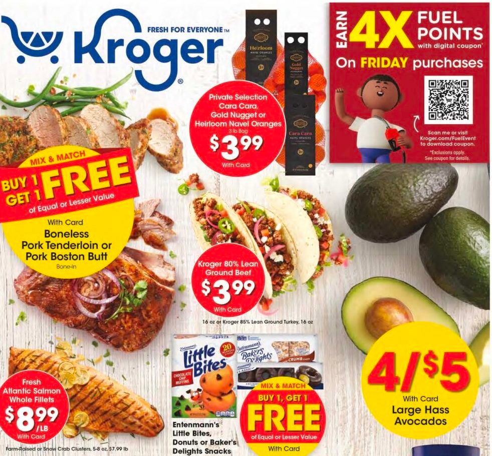 Kroger Weekly Ad Preview 10th – 16th April 2024 Page 1