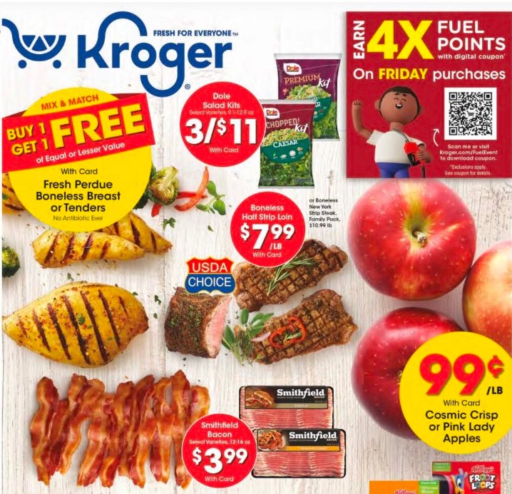 Kroger Weekly Ad Preview 17th – 23rd April 2024 Page 1
