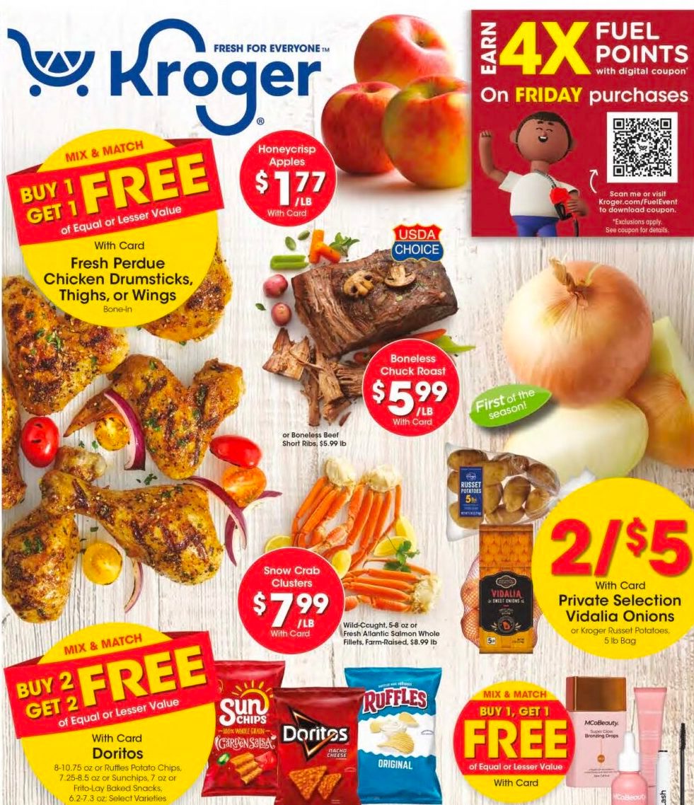 Kroger Weekly Ad Preview 24th – 30th April 2024 Page 1