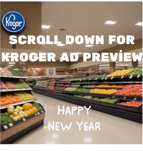 Kroger Weekly Ad Preview 3rd – 9th January 2024 Page 1