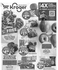 Kroger Weekly Ad 6th – 12th September 2023 page 1 thumbnail