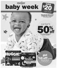 Meijer Ad Baby 29th October – 4th November 2023 page 1 thumbnail