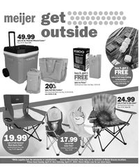 Meijer Ad Get Outside 21st – 27th April 2024 page 1 thumbnail