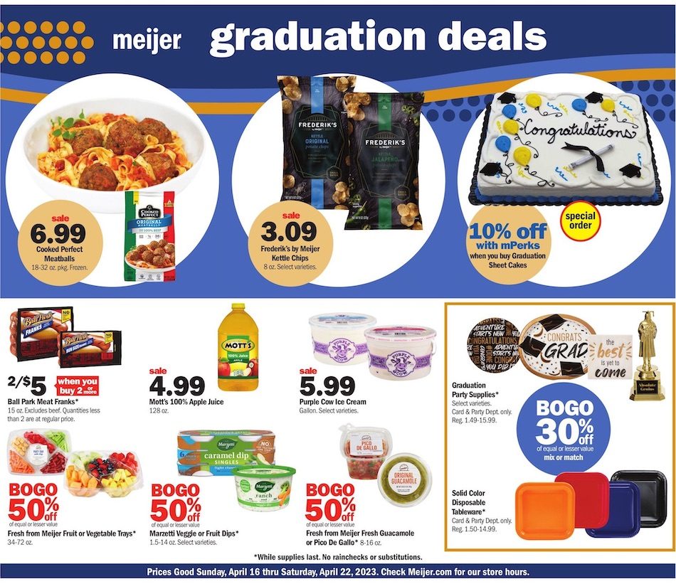 Meijer Ad Graduation 16th – 22nd April 2023 Page 1
