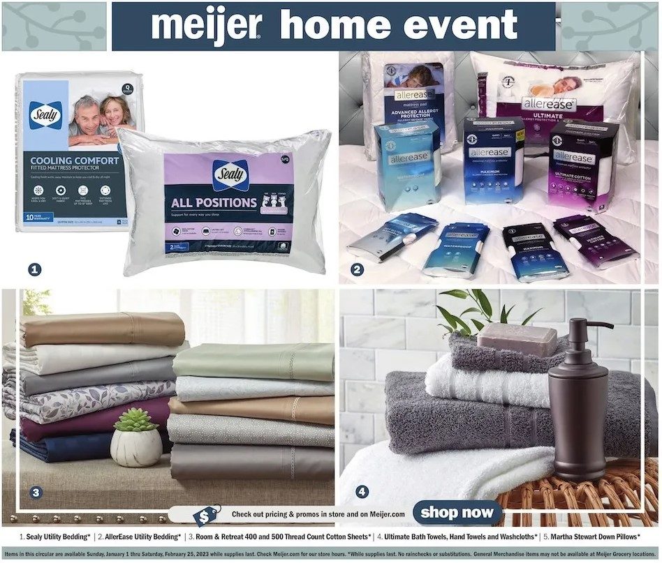 Meijer Ad Home Event 1st Jan – 25th Feb 2023 Page 1