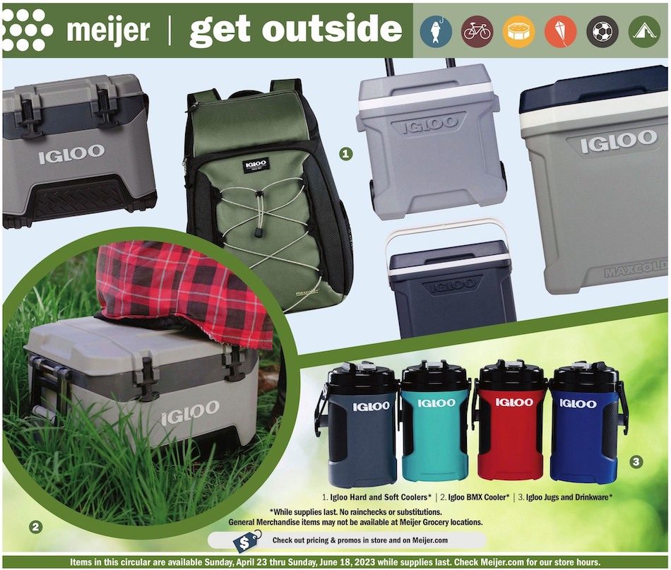 Meijer Ad Outdoor 23rd April – 18th June 2023 Page 1