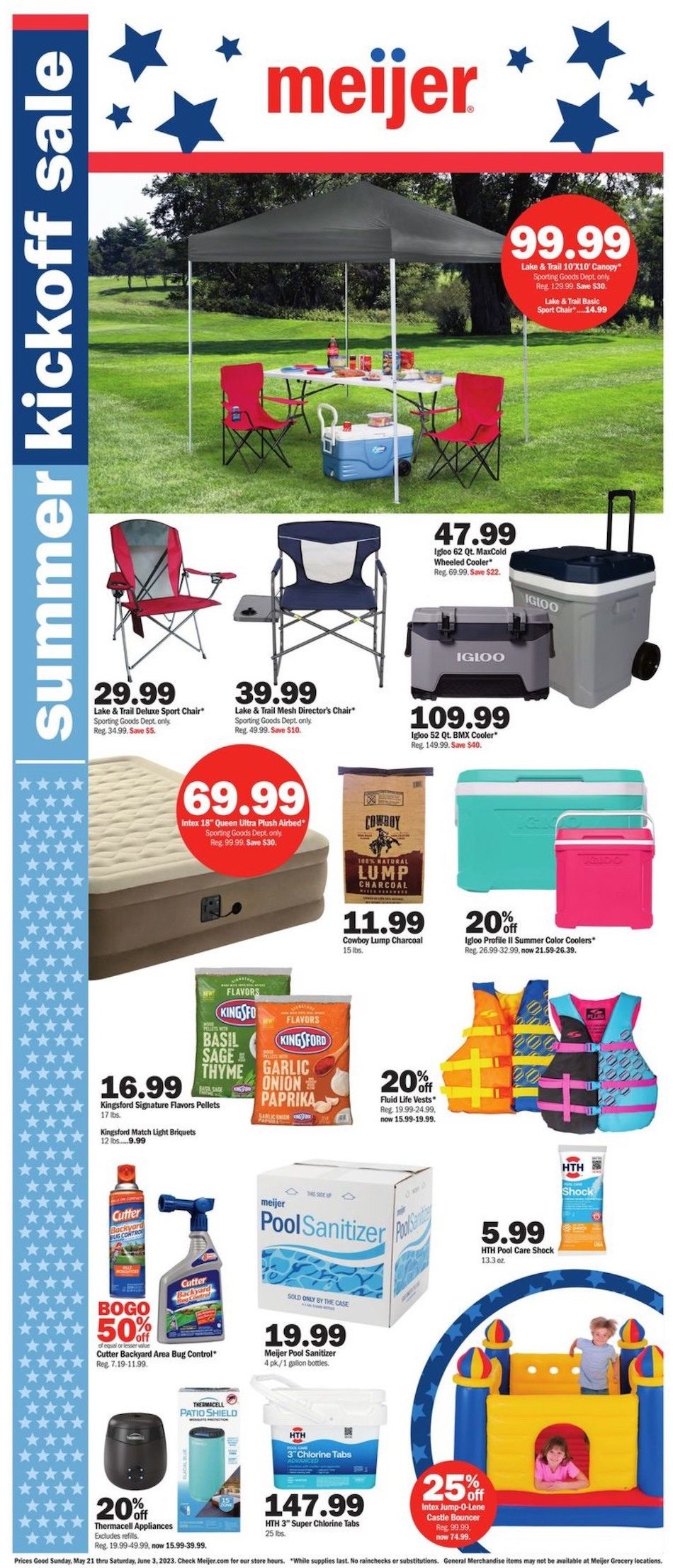 Meijer Ad Summer 21st May – 3rd June 2023 Page 1