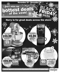 Meijer Black Friday Hot Deals 19th – 25th November 2023 page 1 thumbnail