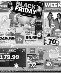 Meijer Black Friday Ad 19th – 25th November 2023 page 1 thumbnail