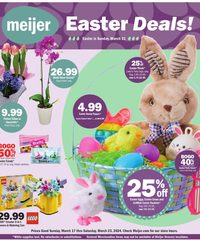 Meijer Easter Ad 17th – 23rd March 2024 page 1 thumbnail