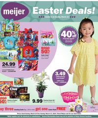 Meijer Easter Ad 24th – 31st March 2024 page 1 thumbnail