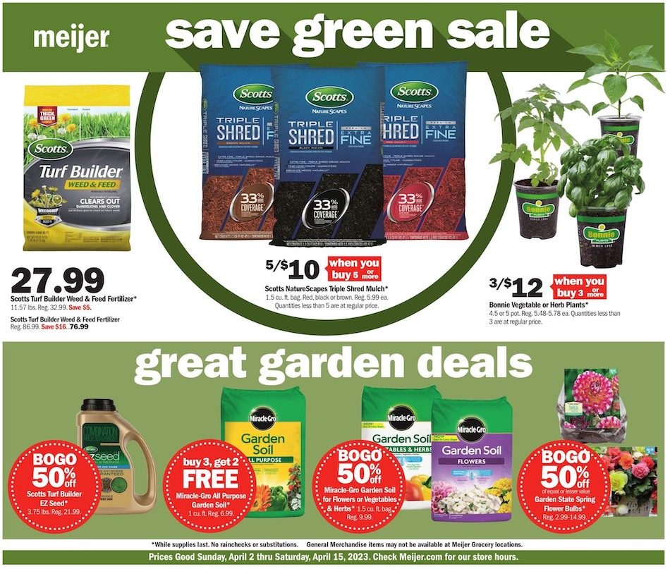 Meijer Garden Ad 2nd – 15th April 2023 Page 1