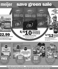 Meijer Garden Sale Ad 31st March – 13th April 2024 page 1 thumbnail