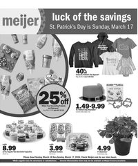 Meijer St Patrick’s Day 10th – 17th March 2024 page 1 thumbnail