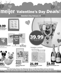 Meijer Valentine’s Day 4th – 14th February 2024 page 1 thumbnail