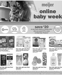 Meijer Weekly Ad Baby 14th – 20th January 2024 page 1 thumbnail