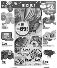 Meijer Weekly Ad 10th – 16th December 2023 page 1 thumbnail