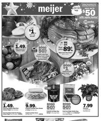 Meijer Weekly Ad 3rd – 9th December 2023 page 1 thumbnail