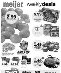 Meijer Weekly Ad 7th – 14th January 2024 page 1 thumbnail