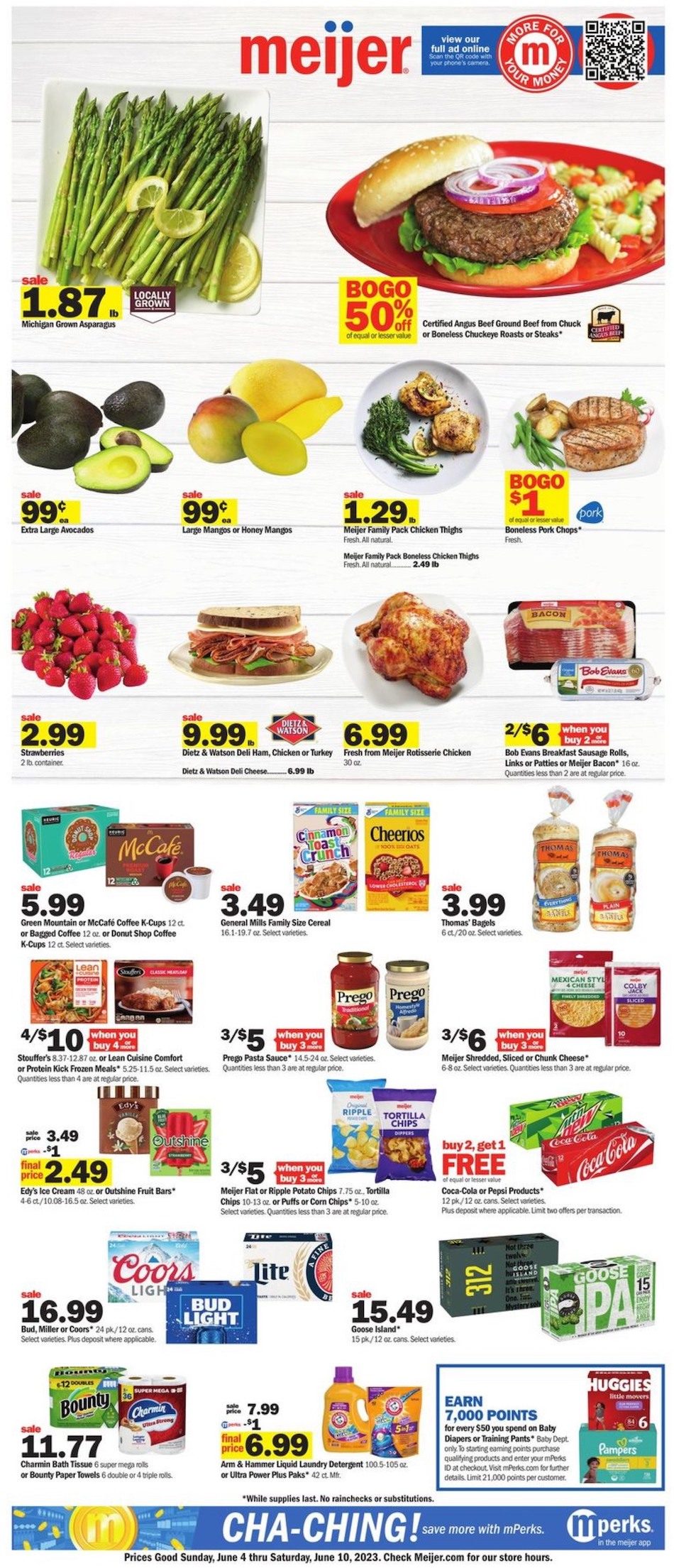Meijer Weekly Ad 4th – 10th June 2023 Page 1