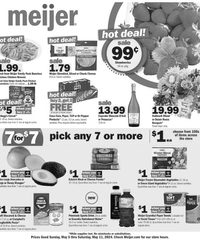 Meijer Weekly Ad 5th – 11th May 2024 page 1 thumbnail
