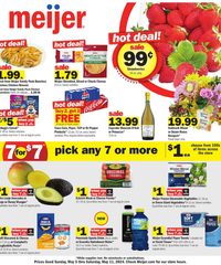 Meijer Weekly Ad 5th – 11th May 2024 page 1 thumbnail