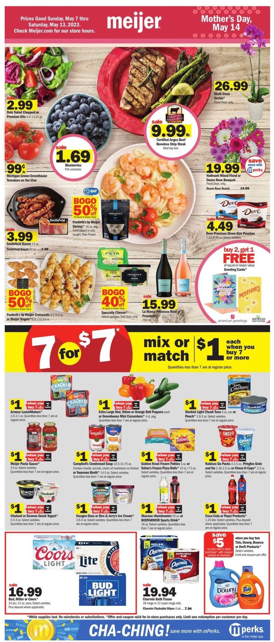 Meijer Weekly Ad Sale 7th – 14th May 2023 Page 1