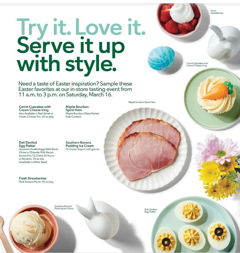 Publix Ad Easter Sampling 6th – 15th March 2024 Page 1