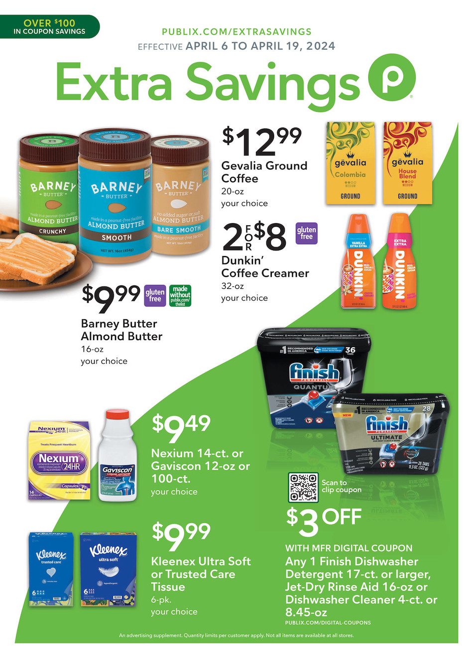 Publix Ad Extra Savings 6th – 19th April 2024 Page 1