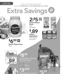 Publix Ad Extra Savings 10th – 23rd February 2024 page 1 thumbnail