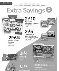 Publix Ad Extra Savings 27th January – 9th February 2024 page 1 thumbnail