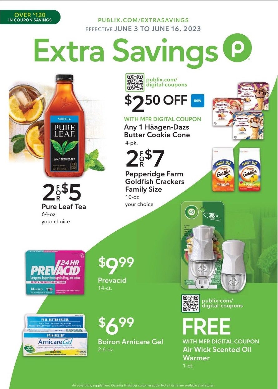 Publix Ad Extra Savings 3rd – 16th June 2023 Page 1