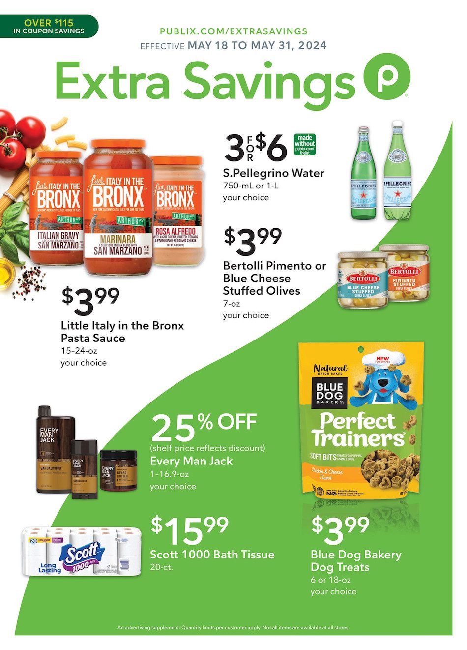 Publix Ad Extra Savings 18th – 31st May 2024 Page 1