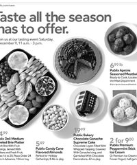 Publix Christmas Tasting Event 6th – 12th December 2023 page 1 thumbnail