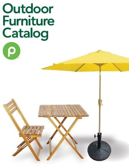 Publix Outdoor Furniture Catalog 10th January – 31st December 2024 Page 1