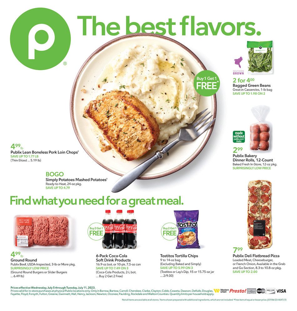 Publix Weekly Ad 5th – 11th July 2023 Page 1