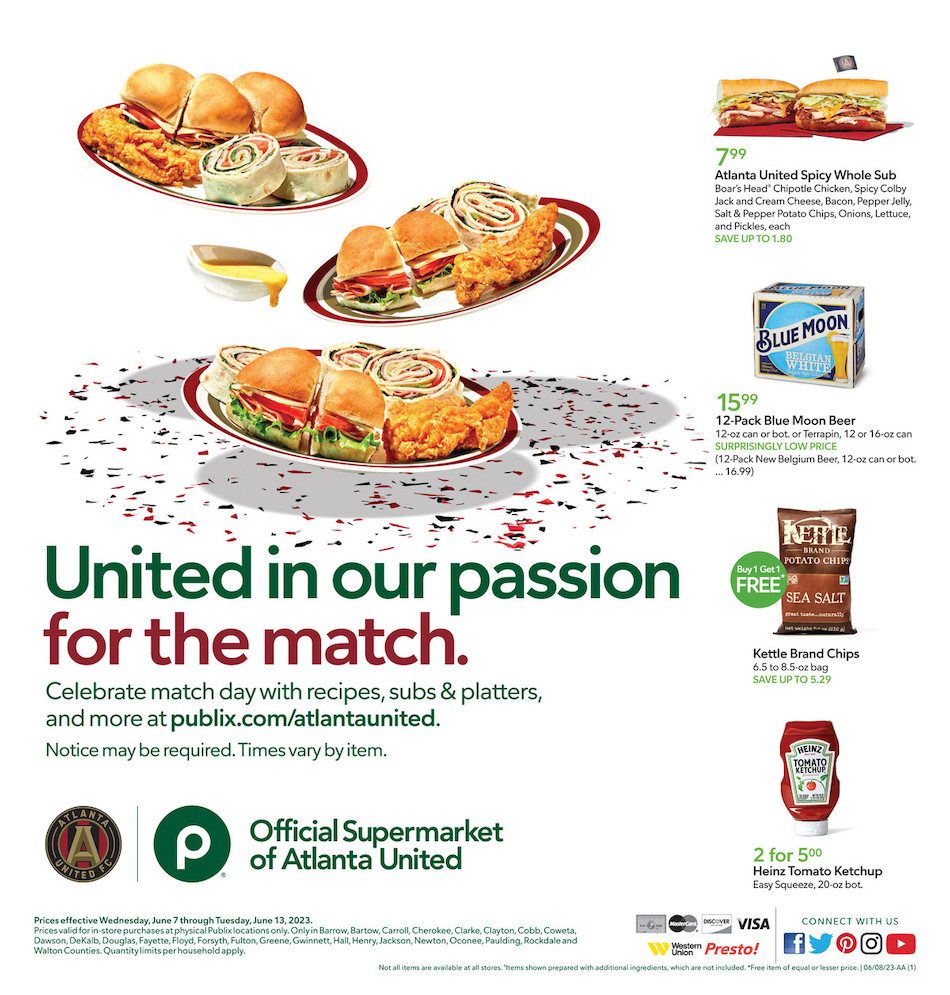 Publix Weekly Ad 7th – 13th June 2023 Page 1