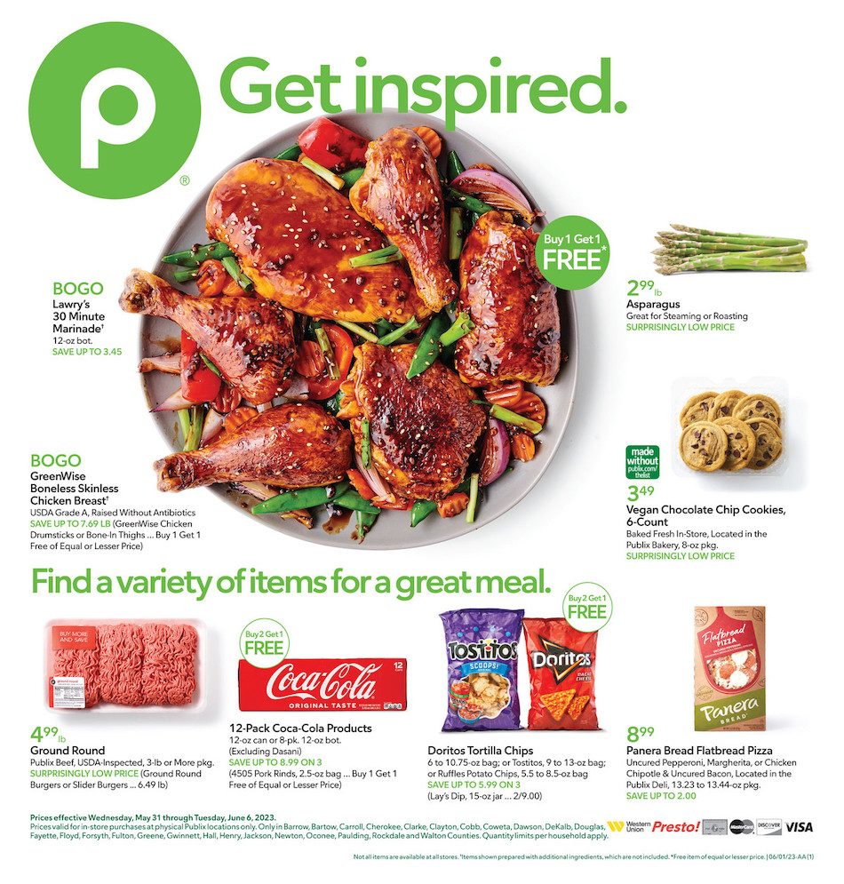 Publix Weekly Ad 31st May – 6th June 2023 Page 1