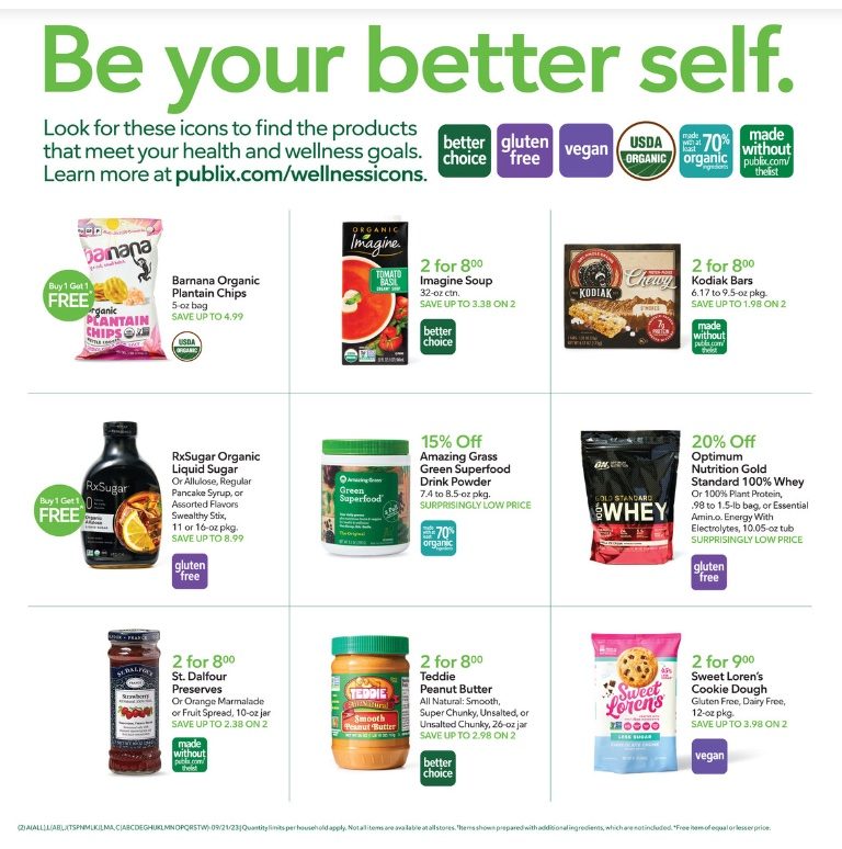 Publix Ad Wellness 20th – 26th September 2023 Page 1
